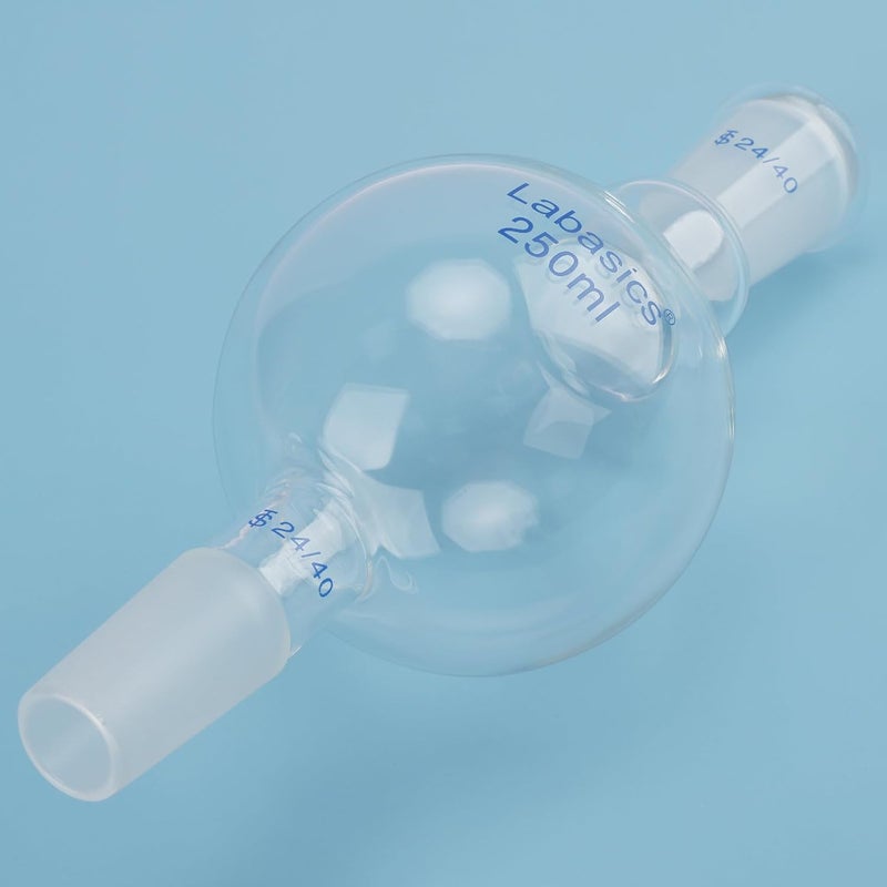 Labasics 250ml Glass Chromatography Reservoir, Borosilicate Glass for Chromatography Experiments - Image 5